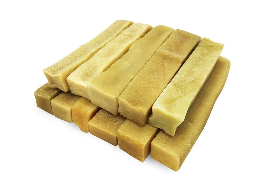 Himalayan Gold Yak Large Dog Chews: The Long-Lasting, All-Natural, High Protein Chew for Dental Health