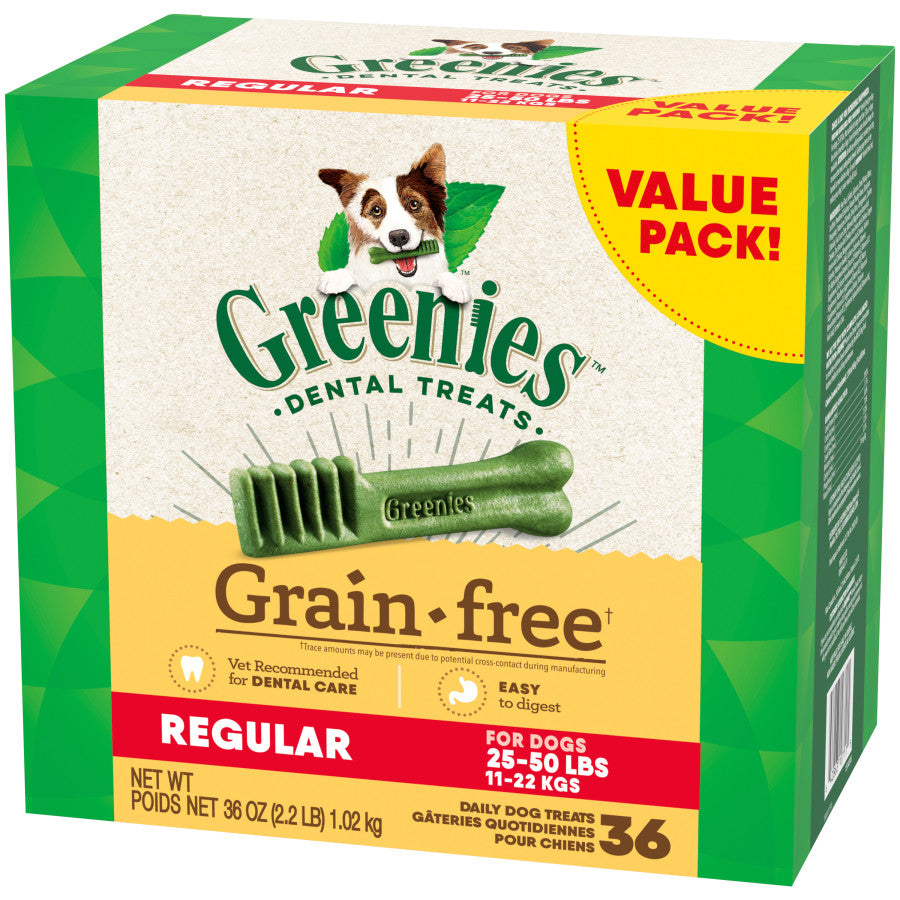 GREENIES® Daily Dental Chews for Regular Dogs (25–50 lb)
