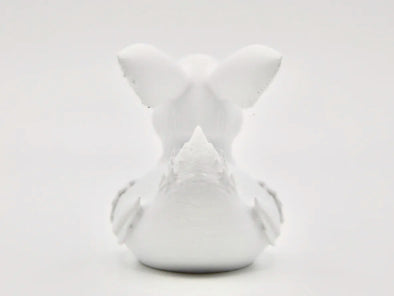 Lucky White Rabbit Jeep Duck