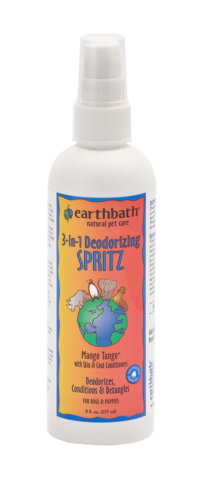 earthbath Mango Tango 3-in-1 Deodorizing Spray, 8 oz