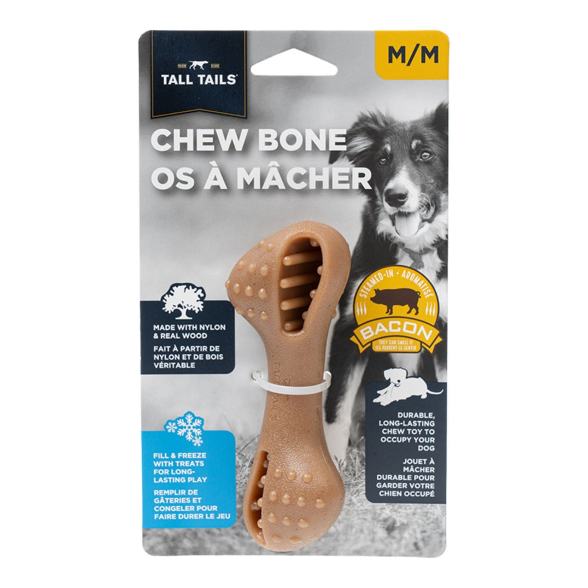 Tall Tails Dog Chew Bone Medium - 6 Inches