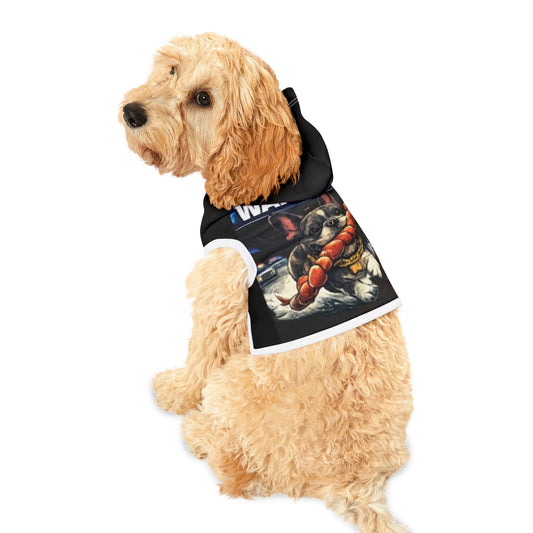 "Pawblic Enemy #1" Frenchie Hoodie | Urban Streetwear Wanted Series