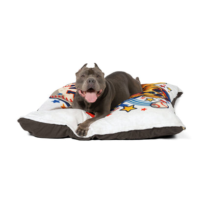 The "Real MVP" All-Star Icon Pet Bed Pillow Throne