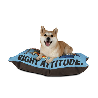 The "Pup Talk" Throne | Motivational OG Coach Pet Bed