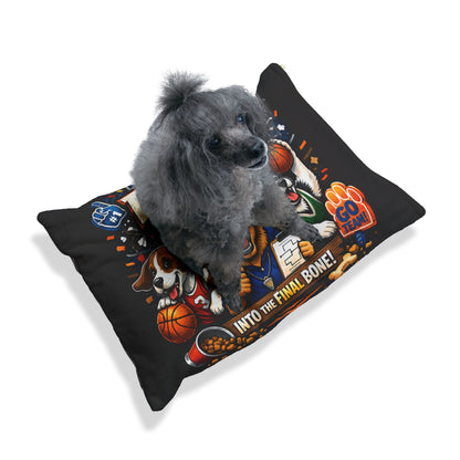 "Into The Final Bone" Bark Madness Pet Bed Pillow | Elite Basketball Series