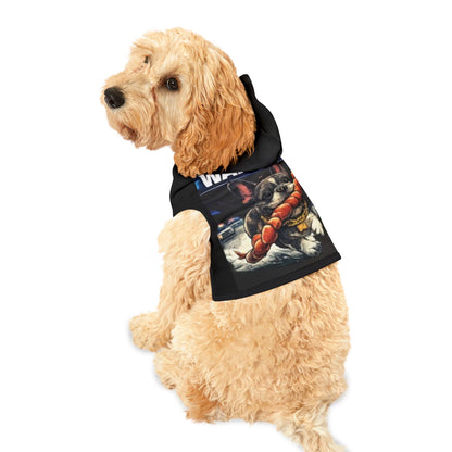 "Pawblic Enemy #1" Frenchie Hoodie | Urban Streetwear Wanted Series