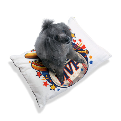 The "Real MVP" All-Star Icon Pet Bed Pillow Throne
