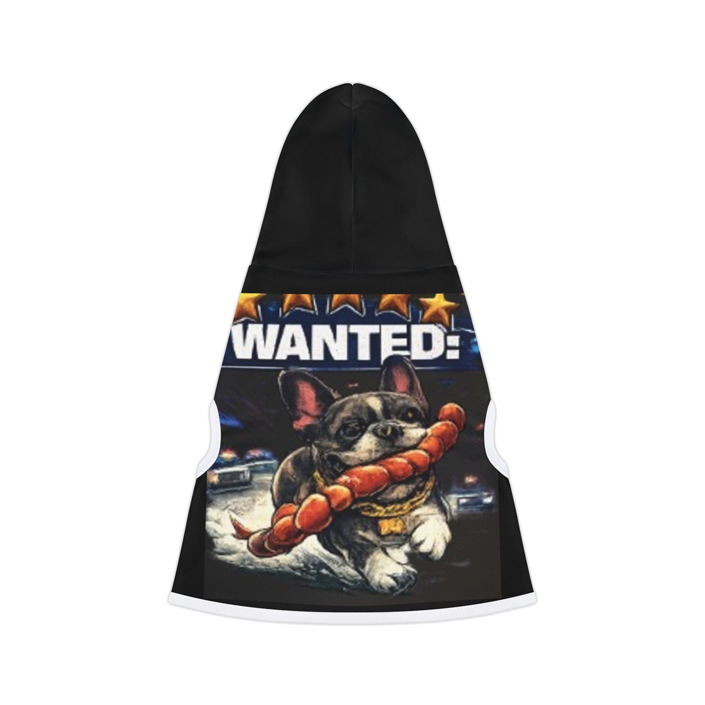 "Pawblic Enemy #1" Frenchie Hoodie | Urban Streetwear Wanted Series