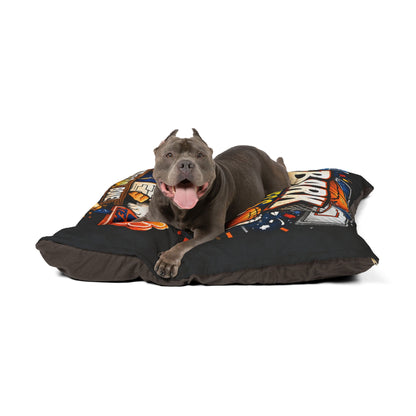 "Into The Final Bone" Bark Madness Pet Bed Pillow | Elite Basketball Series