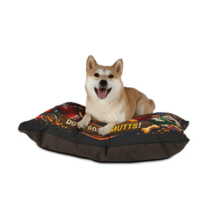 "Dogs Going Mutts" March Barkness Pet Bed Pillow | Elite Basketball Series
