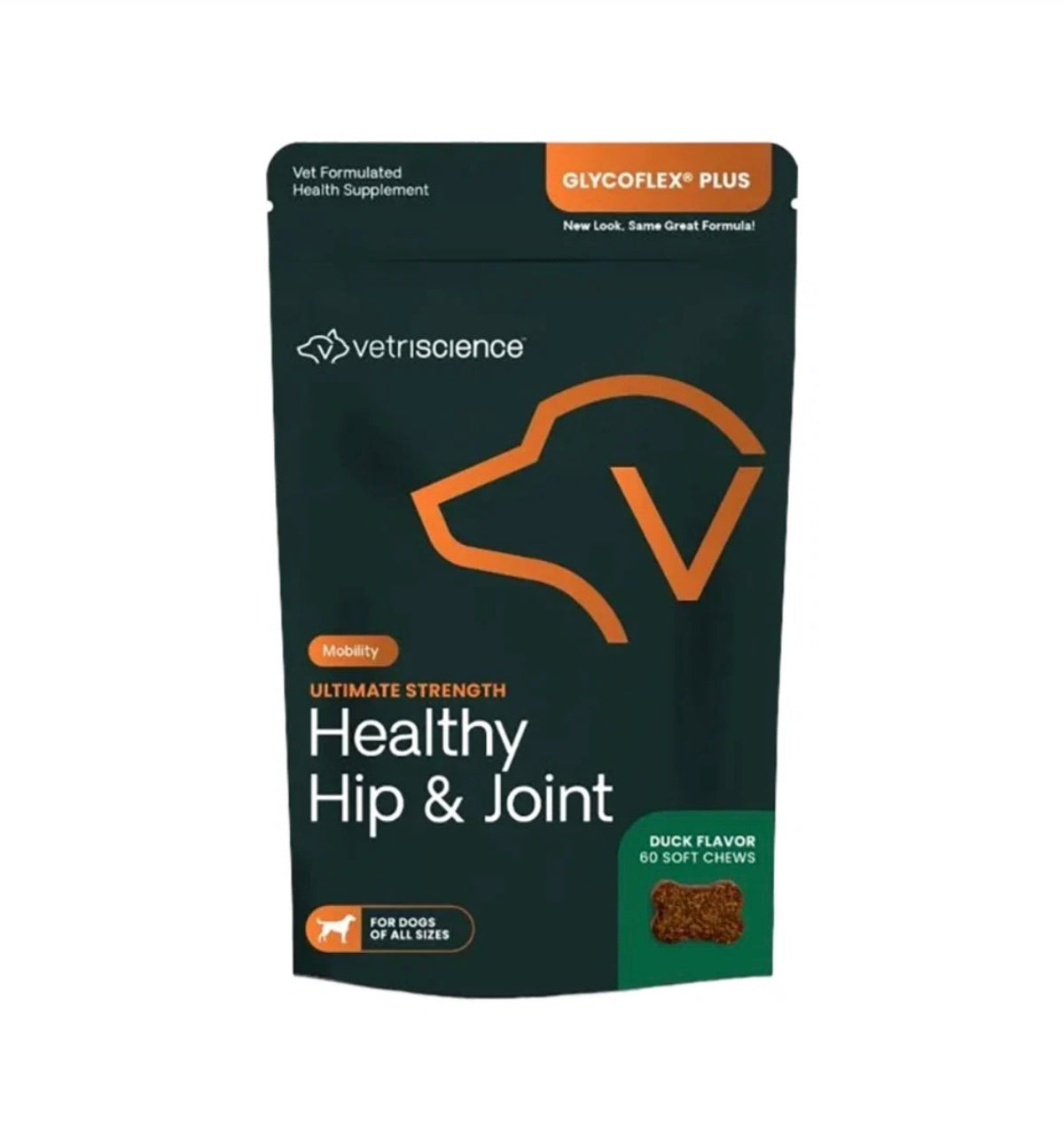 VetriScience GlycoFlex Plus Ultimate Strength Hip & Joint Supplement for Dogs