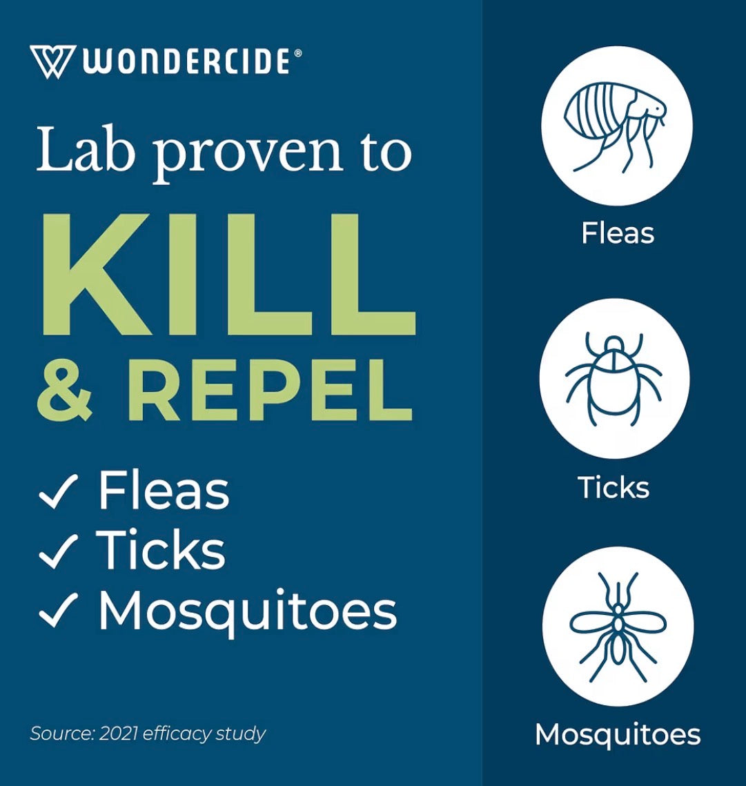 Wondercide® Flea & Tick Spray for Pets + Home — Natural Essential Oils | Rosemary, Cedarwood & Lemongrass
