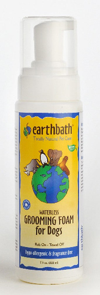 earthbath Hypoallergenic Waterless Grooming Foam