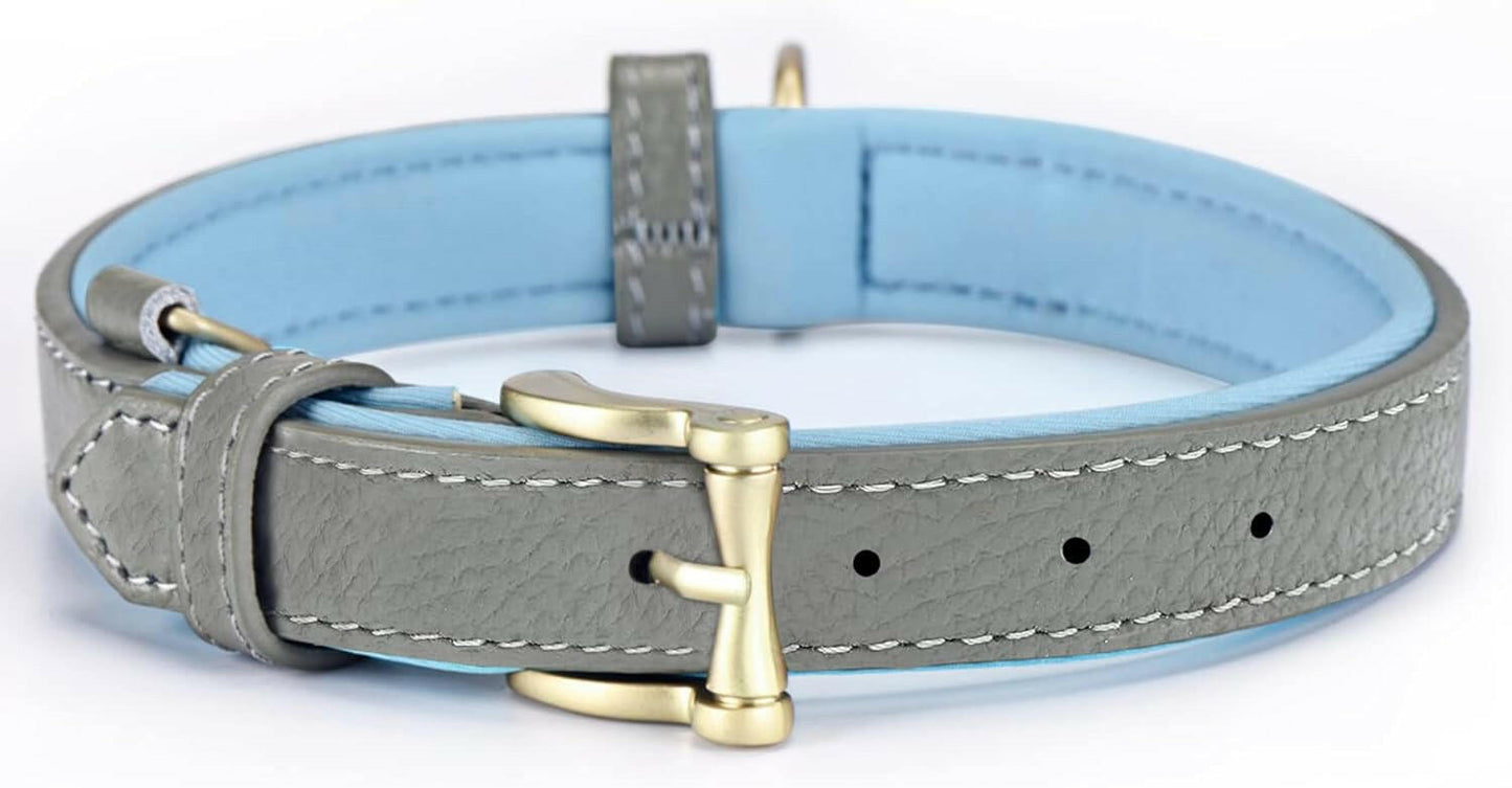 Classic Leather Universal Dog Collar.