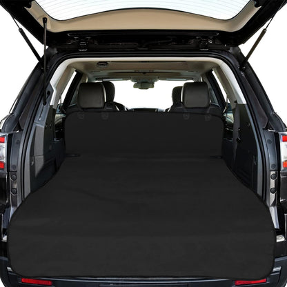 Dog Cargo Cover for SUV Non-Slip Waterproof with Side and Bumper Flap Protectors