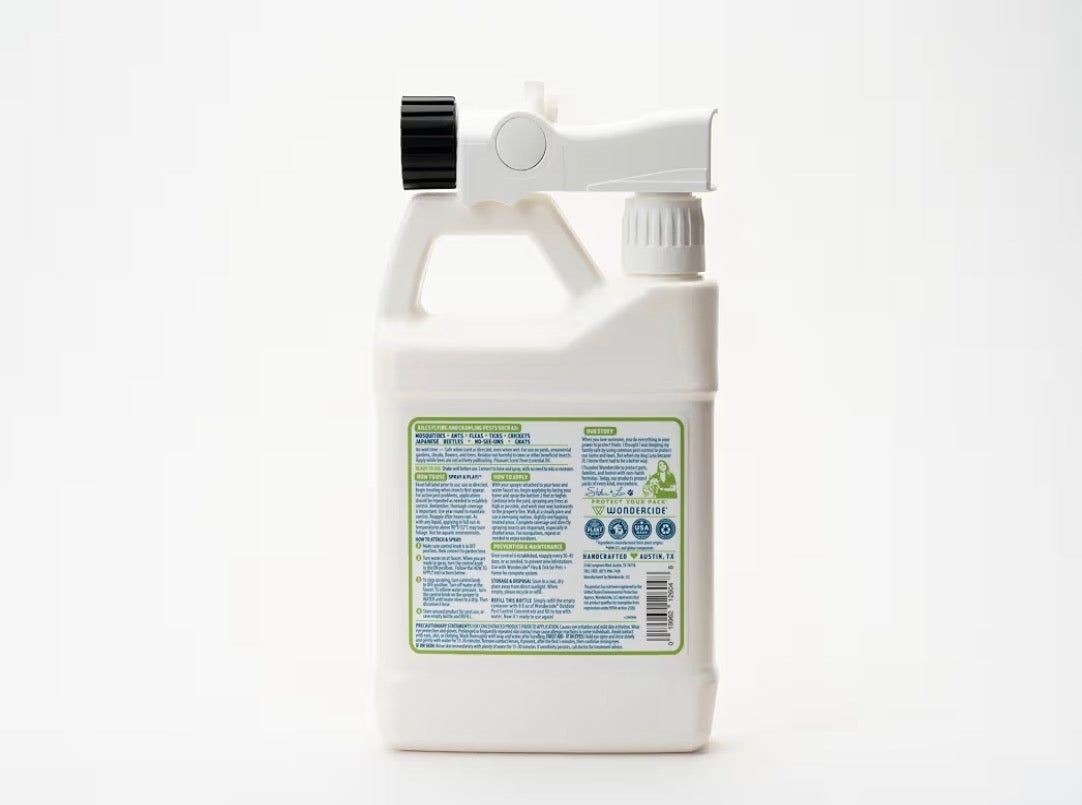 Wondercide® Ready-to-Use Flea & Tick Spray for Yard + Garden – 32 oz