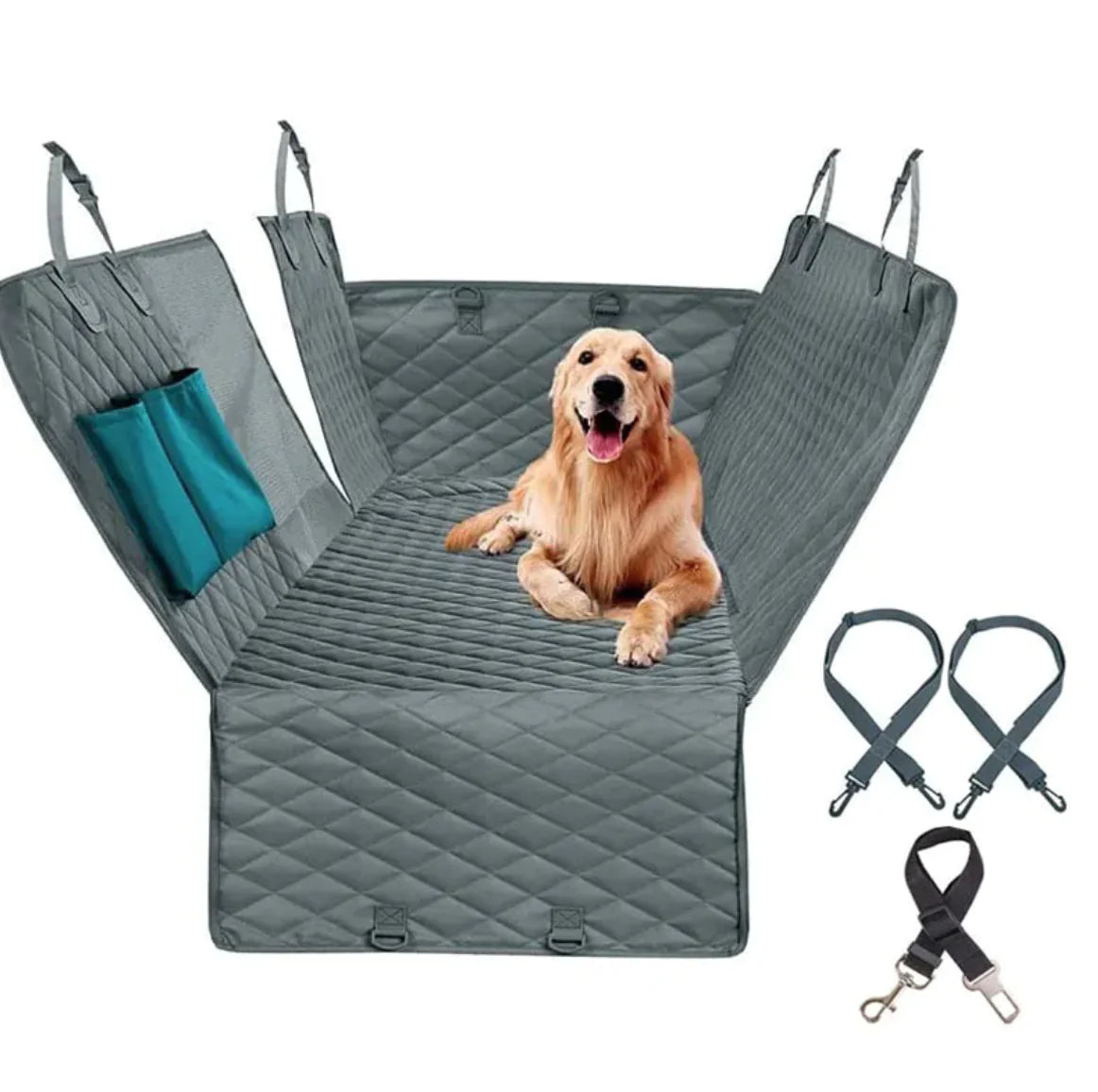 Portable Dog Car Seats AND Cargo Covers  - Toilet Station, Waterproof Cushions, Double Padding, Luxury Models