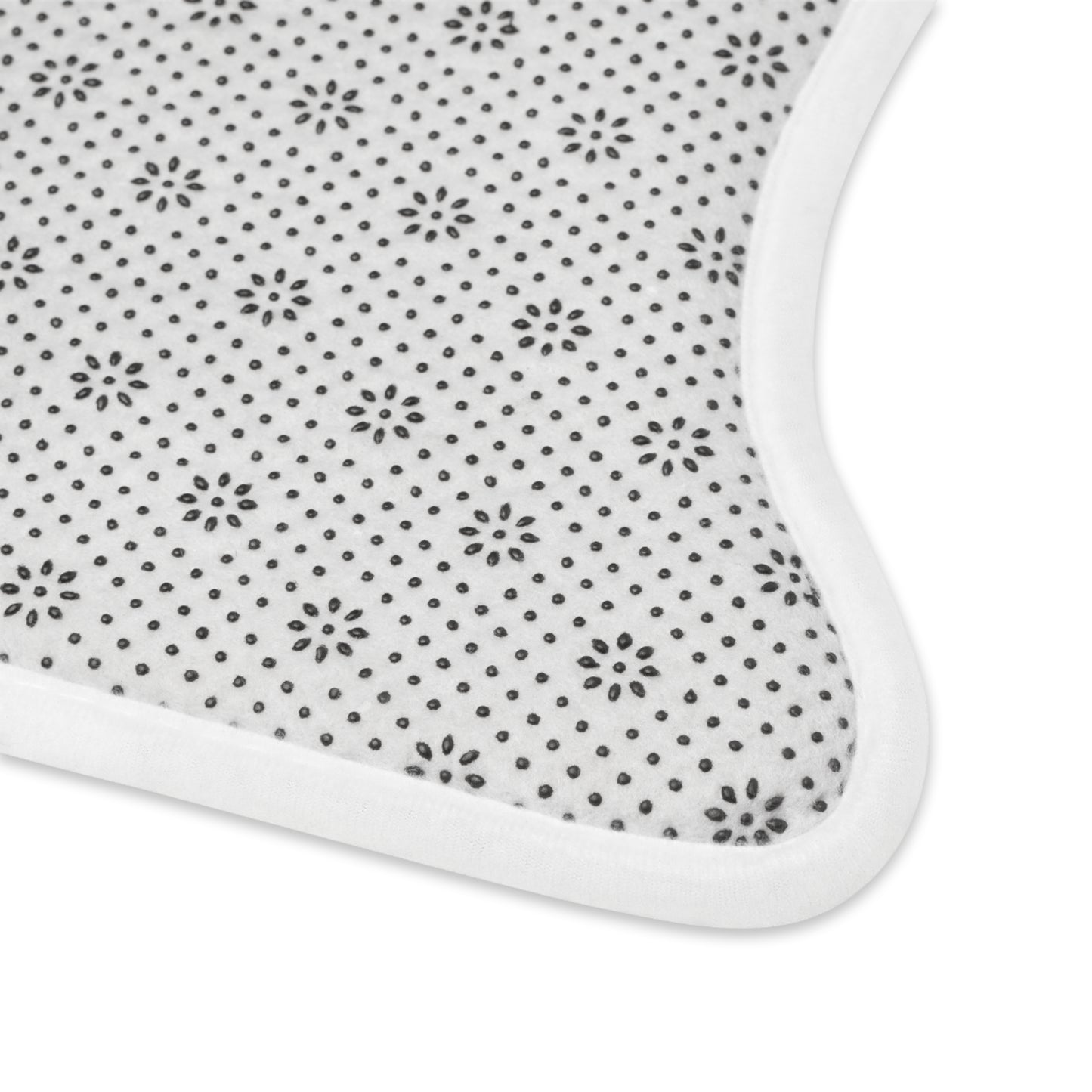 Custom Plush Anti-Slip Mealtime Pet Feeding Mat