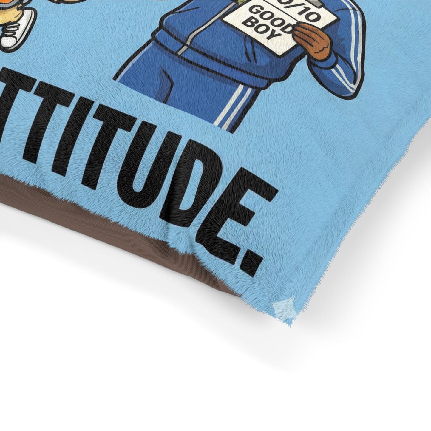 The "Pup Talk" Throne | Motivational OG Coach Pet Bed