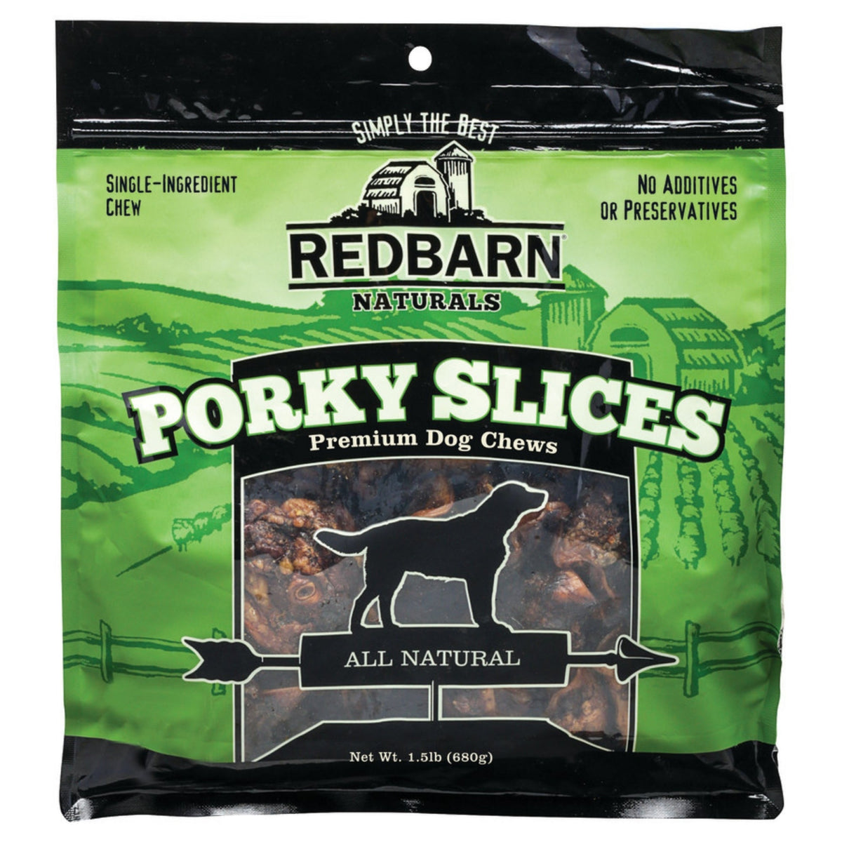 Redbarn Pet Products Porky Slices Dog Treat 1ea/1.5 lb