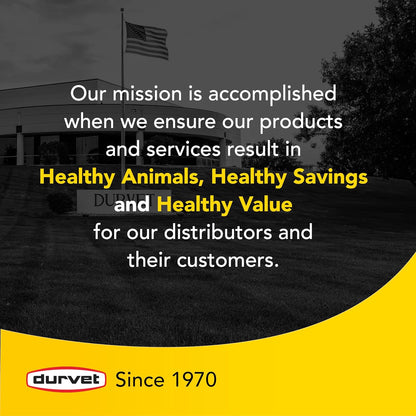 Durvet WormEze Liquid Dog & Cat Dewormer – Safe Roundworm Treatment, 8 oz