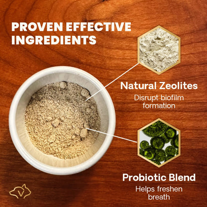 VetriScience® Dental Care Powder for Dogs & Cats | 4.2 oz