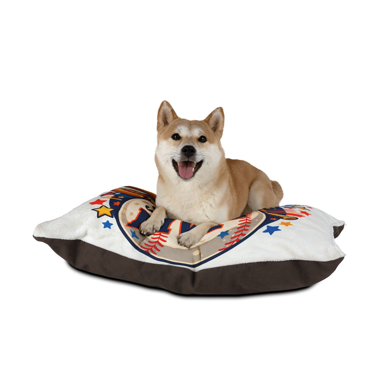 The "Real MVP" All-Star Icon Pet Bed Pillow Throne