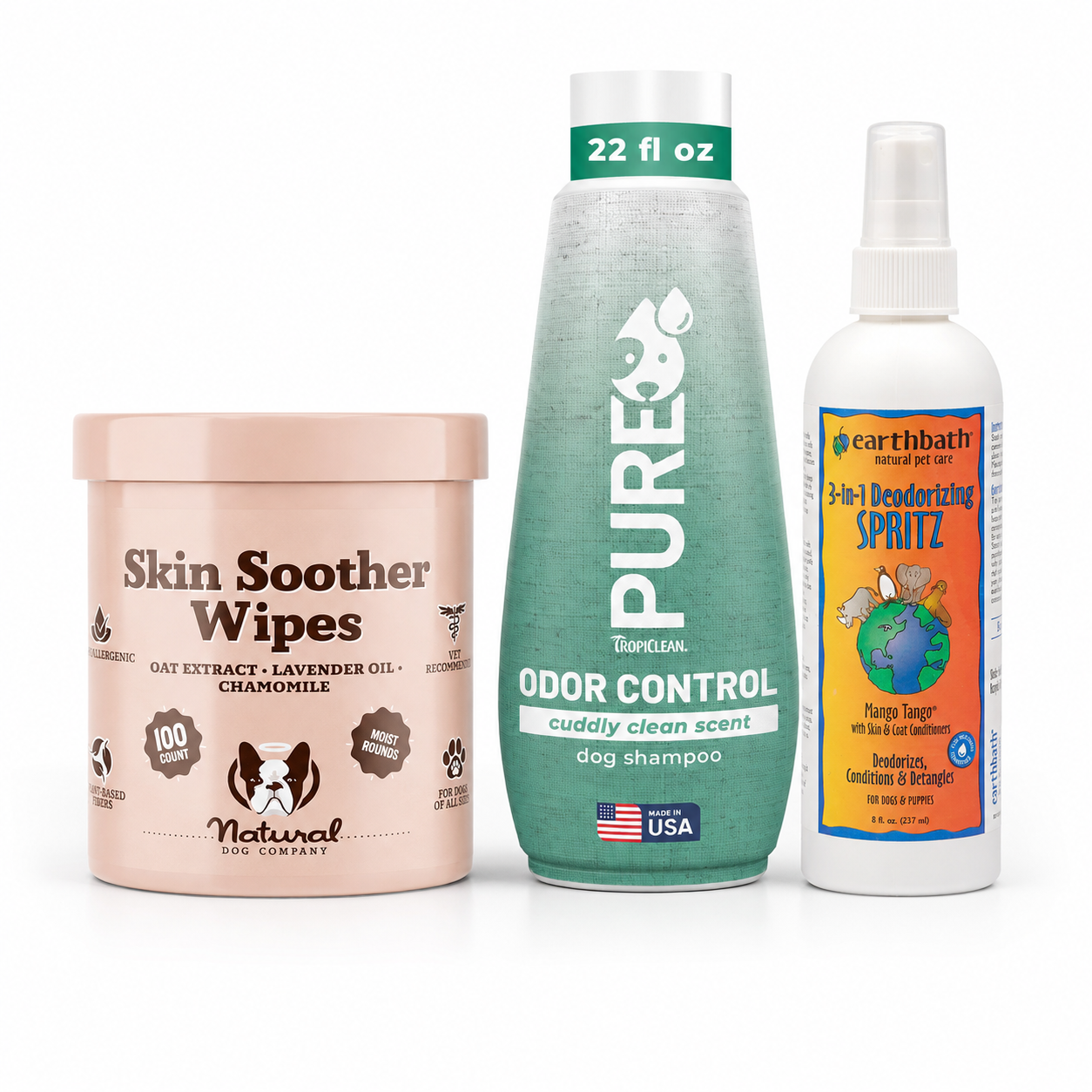 Odor, Skin & Shine Grooming Routine