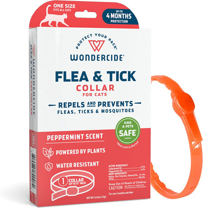 Wondercide® 4-Month Flea & Tick Collar | Dogs + Cats