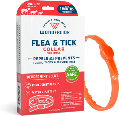 Wondercide® 4-Month Flea & Tick Collar | Dogs + Cats