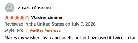 Uproot Clean® Washer Rescue Pro | Pet Hair + Odor Cleaning Tablets