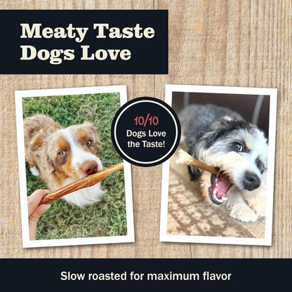 Redbarn Pet Products Bully Skin Sticks Beef Dog Treat – 8 oz Bag