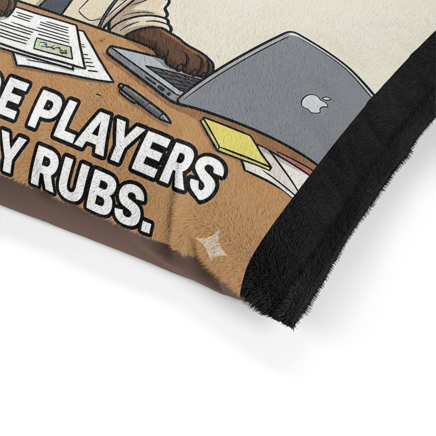 The "Executive Draft" Throne | Fantasy Commissioner Elite Pet Bed Pillow
