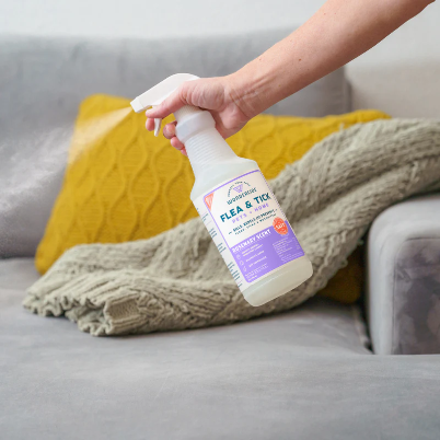 Wondercide® Flea & Tick Spray for Pets + Home — Natural Essential Oils | Rosemary, Cedarwood & Lemongrass