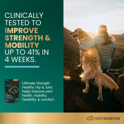 VetriScience® Ultimate Strength Hip & Joint Chews | Duck, 60 Count