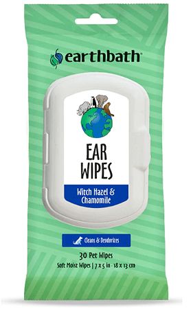 earthbath® Ear Wipes for Dogs & Cats | 30 Count — Default Title