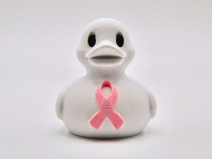 Breast Cancers Awareness Jeep Duck