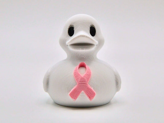 Breast Cancers Awareness Jeep Duck