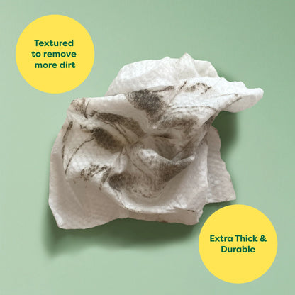 Earth Rated Dog Grooming Wipes — Unscented, 100 Count