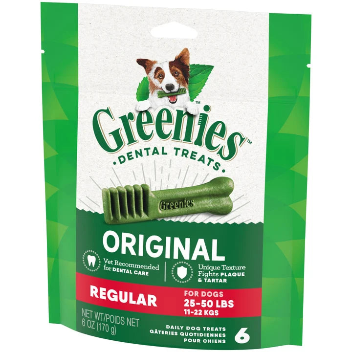 GREENIES® Daily Dental Chews for Regular Dogs (25–50 lb)