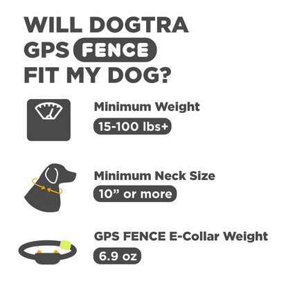 No Subscription GPS Dog Fence — App-Controlled Wireless Boundary System for Large Properties (Dogtra®)