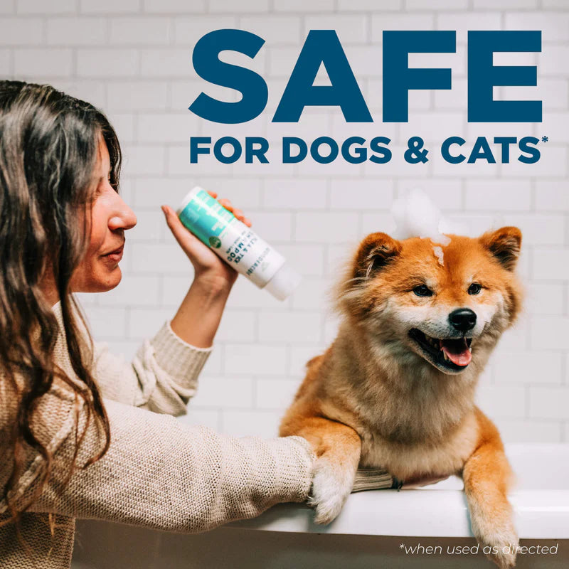Wondercide® Flea Reset Shampoo for Dogs + Cats – 12 oz