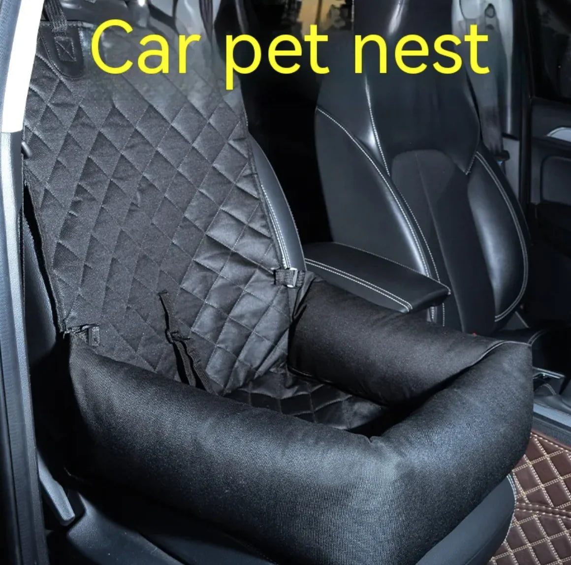 Portable Dog Car Seats AND Cargo Covers  - Toilet Station, Waterproof Cushions, Double Padding, Luxury Models