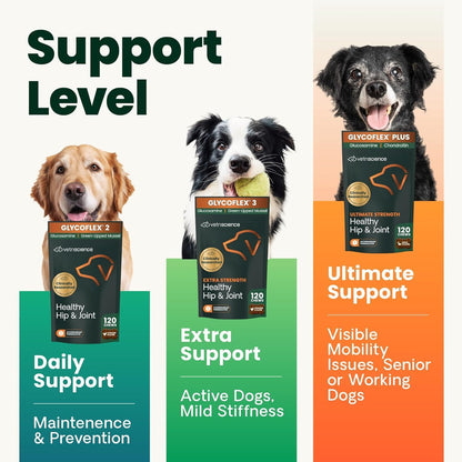 VetriScience® Ultimate Strength Hip & Joint Chews | Duck, 60 Count