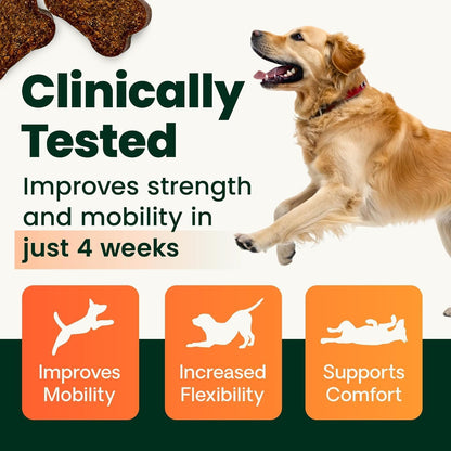VetriScience® Ultimate Strength Hip & Joint Chews | Duck, 60 Count