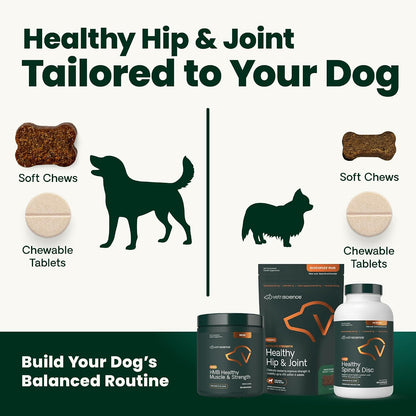 VetriScience® Ultimate Strength Hip & Joint Chews | Duck, 60 Count