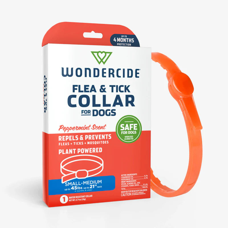 Wondercide® 4-Month Flea & Tick Collar | Dogs + Cats