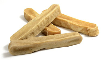Dog treats on a white background