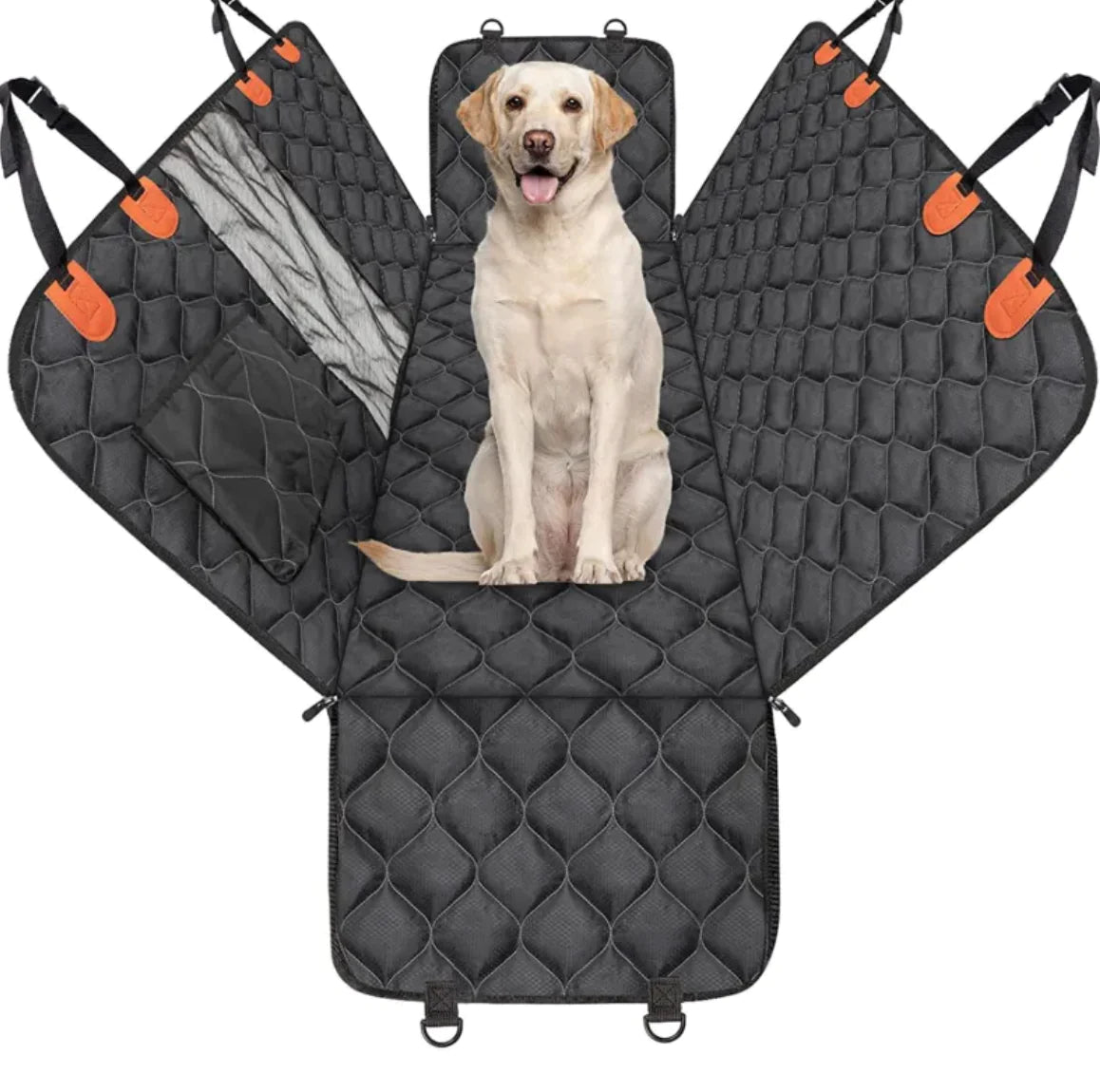 Portable Dog Car Seats AND Cargo Covers  - Toilet Station, Waterproof Cushions, Double Padding, Luxury Models