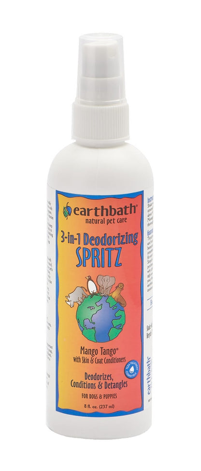 earthbath Mango Tango 3-in-1 Deodorizing Spray, 8 oz